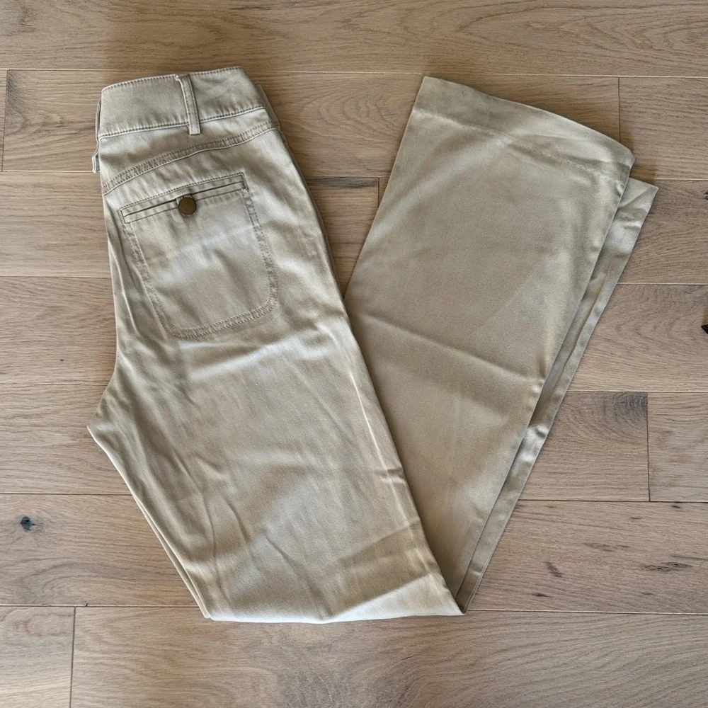 Cache Tan Boot Cut Pants - Picture 1 of 7